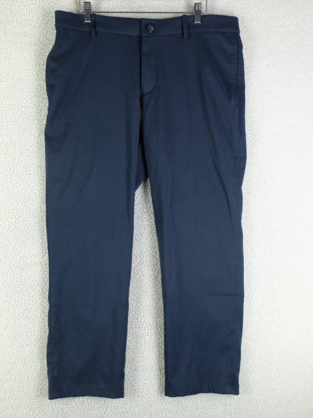 Nike Golf Pants Mens 34X28 Navy Blue Dri Fit Athletic Elastic Waist New